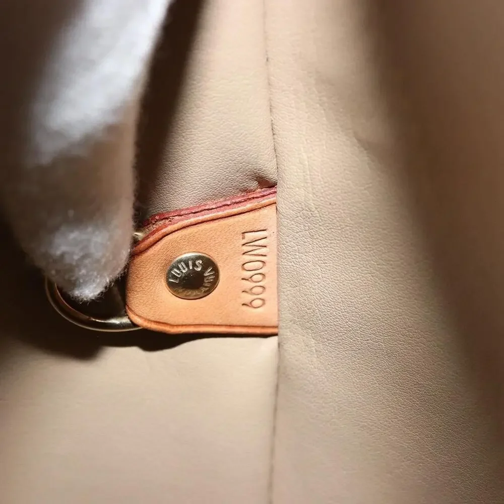 Louis Vuitton Monogram Vernis Houston Handbag Beige